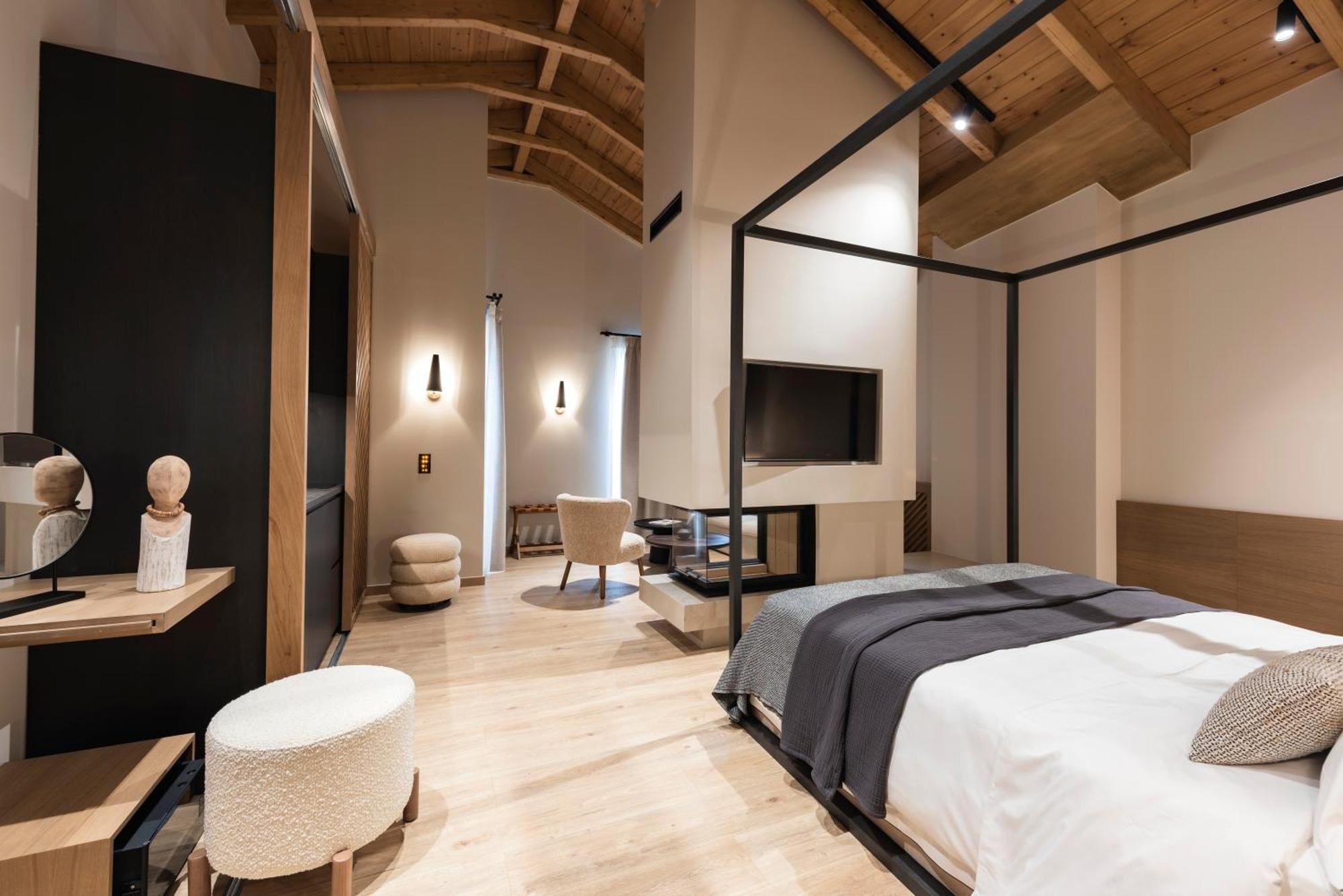 Revi Mountain Resort Boutique Hotel Kalávrita Szoba fotó